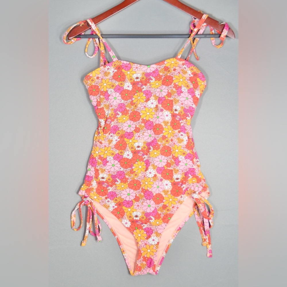 Lulu’s Float Your Boat Floral One-Piece Swimsuit